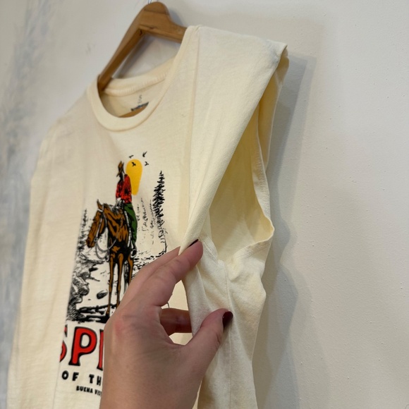 Souled Out T-Shirts “Spirit of the West” Muscle Tee Crop – Size Small - Picture 3 of 5